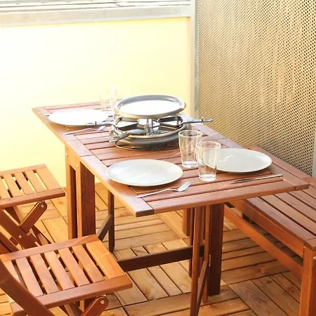 Апартаменты Duplex Cosy Avec Terrasse/part-dieu Лион